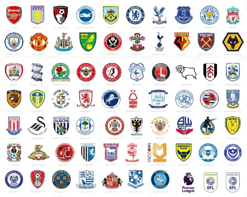england football teams and logos